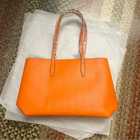 Kate Spade New York All Day Orange Tote Bag - Picture 7 of 14